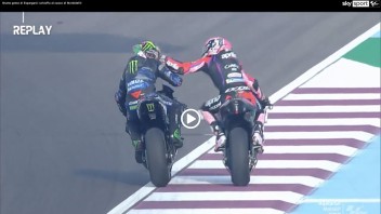 MotoGP: VIDEO - Rabbia Aleix Espargarò: brutto schiaffo sul casco di Morbidelli
