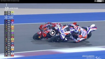 MotoGP: VIDEO - Martìn affonda su Bagnaia nella Sprint: un sorpasso da titolo