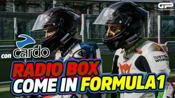 Moto - Test: In moto come in Formula1: Radio Box con Cardo a Vallelunga