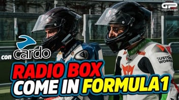 Moto - Test: In moto come in Formula1: Radio Box con Cardo a Vallelunga