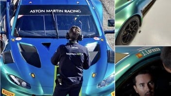 Auto - News: Lorenzo sulle orme di Rossi: correrà in GT3 su un Aston Martin Vantage