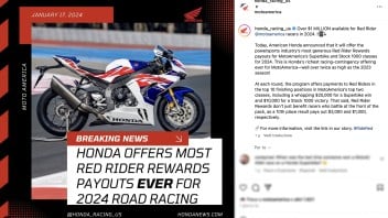 MotoAmerica: Honda punta sul MotoAmerica: un milione di dollari in palio