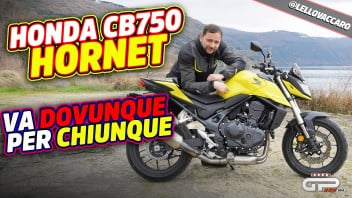 Moto - Test: Honda CB750 Hornet - Una e trina: va dovunque, per chiunque