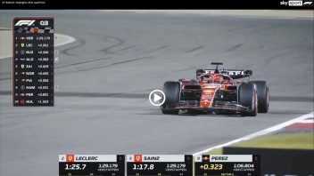 Auto - News: VIDEO - Gli highlights delle qualifiche F1 in Bahrain: Leclerc sfiora la pole