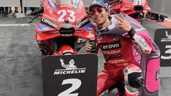 MotoGP: Bastianini: "L'anno scorso ero in ospedale, oggi sono qui sul podio"