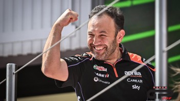 MotoGP: Bonora, Aprilia: "la scelta delle gomme? Dipende dalla guida del pilota"