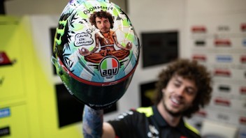 MotoGP: Le livree dei caschi della VR46 al Mugello: Bezzecchi ironico si da allo zen!