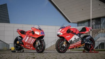 MotoGP: All'asta due pezzi di storia Ducati: la GP3 di Capirossi e la GP7 di Stoner