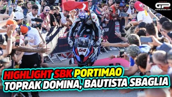 SBK: Highlights SBK Portimao GARA2: Toprak domina, Bautista sbaglia ancora