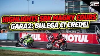 SBK: VIDEO - Highlights Gara2 SBK a Magny Cours: Bulega ci crede!