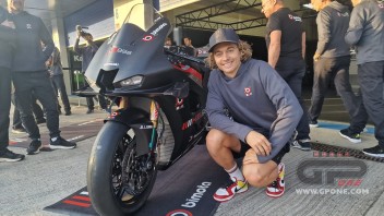 SBK: VIDEO- Finalmente accesa e svelata: ecco la prima uscita della Bimota a Jerez!