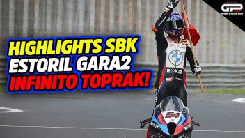 SBK: Highlights SBK Estoril Gara2: Toprak infinito, Petrucci campione
