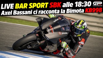 SBK: LIVE Bar Sport SBK alle 18:30 - Axel Bassani ci racconta la Bimota KB998