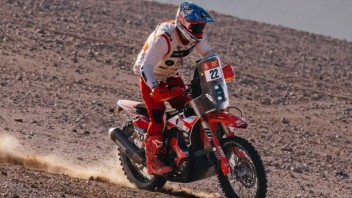 Dakar: Docherty imita Petrucci su KTM Rally 2, la tappa 10 è sua 