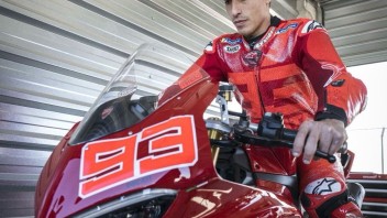 MotoGP: Domenicali: "Marquez ci ha sorpreso. In pista sulla vecchia Panigale V2 e sulla 2025"