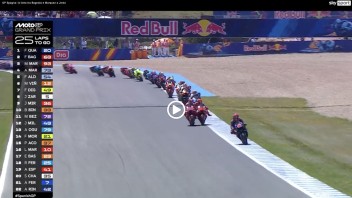 MotoGP: VIDEO - Prime scintille tra Bagnaia e Marquez a Jerez: il contatto
