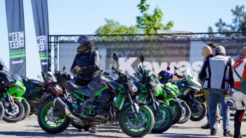 Moto - News: Kawasaki Meet n' Greet 2025: la passione verde fa tappa a Pedavena