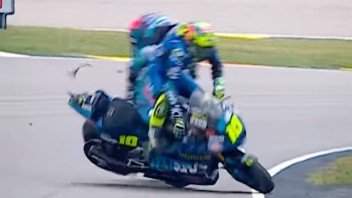 Moto2: VIDEO - A Brno Moreira partirà dalla pit lane per l'incidente con Alonso