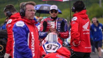 SBK: Tegola per Vierge: sospetta frattura al tarso del piede destro