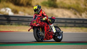 SBK: Non solo Bulega, anche Bautista prova la nuova Ducati V4 ad Aragon