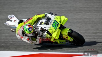 MotoGP: Morbidelli 1° con caduta nella Fp1 di Misano, Quartararo 2° e Di Giannantonio 3°