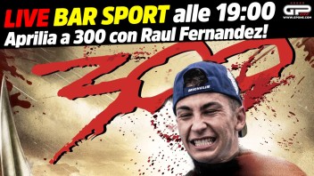 MotoGP: LIVE Bar Sport alle 19:00 - Aprilia a 300 con Raul Fernandez!