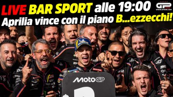 MotoGP: LIVE Bar Sport alle 19:00 - Aprilia vince con il ‘piano B’…ezzecchi
