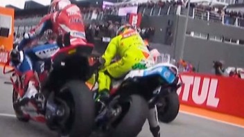 MotoGP: Aleix Espargaro: "Good thing Morbidelli didn't get my foot!"