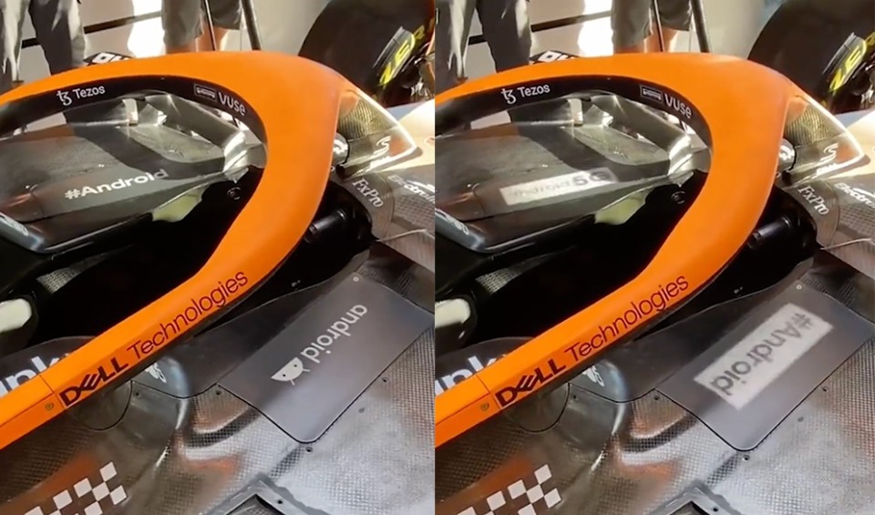 Auto - News: The new sponsorship frontier: digital panels on the McLaren