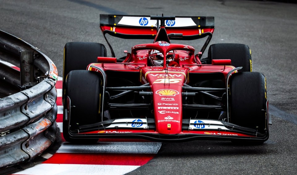 Auto - News: La Ferrari di Leclerc chiude in testa il venerdì di Montecarlo