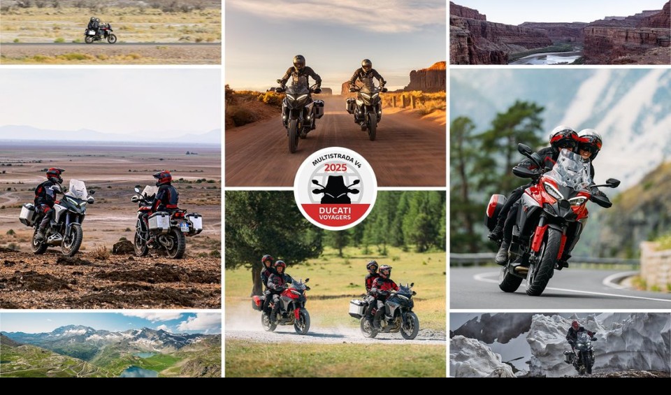 Moto - News: Multistrada V4 Voyagers 2025: un’opportunità per raccontare i propri viaggi in sella