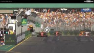 Auto - News: VIDEO - Gli highlights della doppietta Ferrari a Melbourne: Sainz eroico!