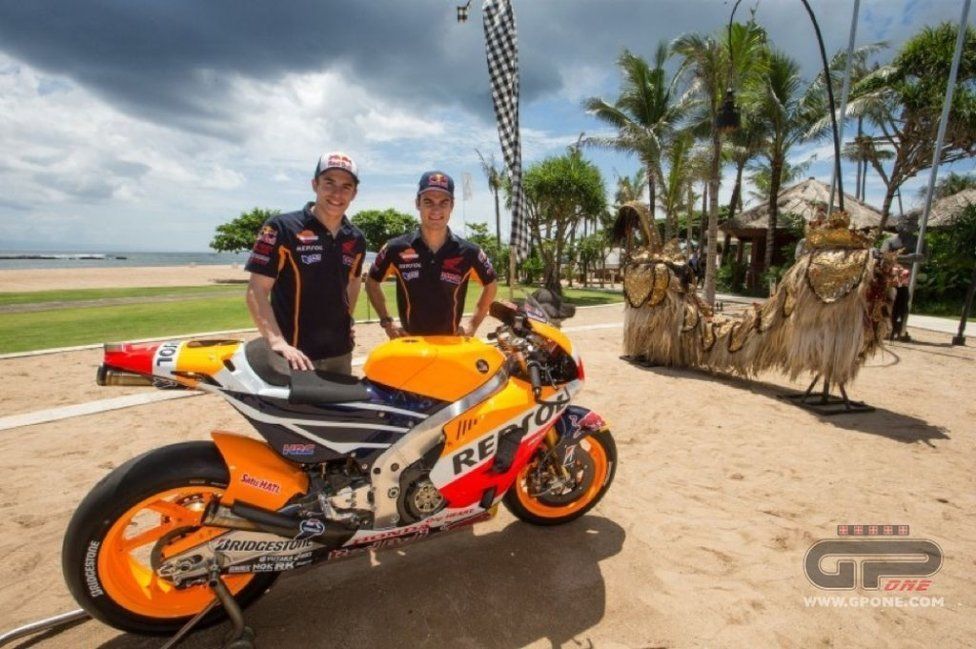 La presentazione Honda-HRC a Bali