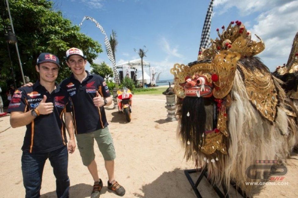 La presentazione Honda-HRC a Bali