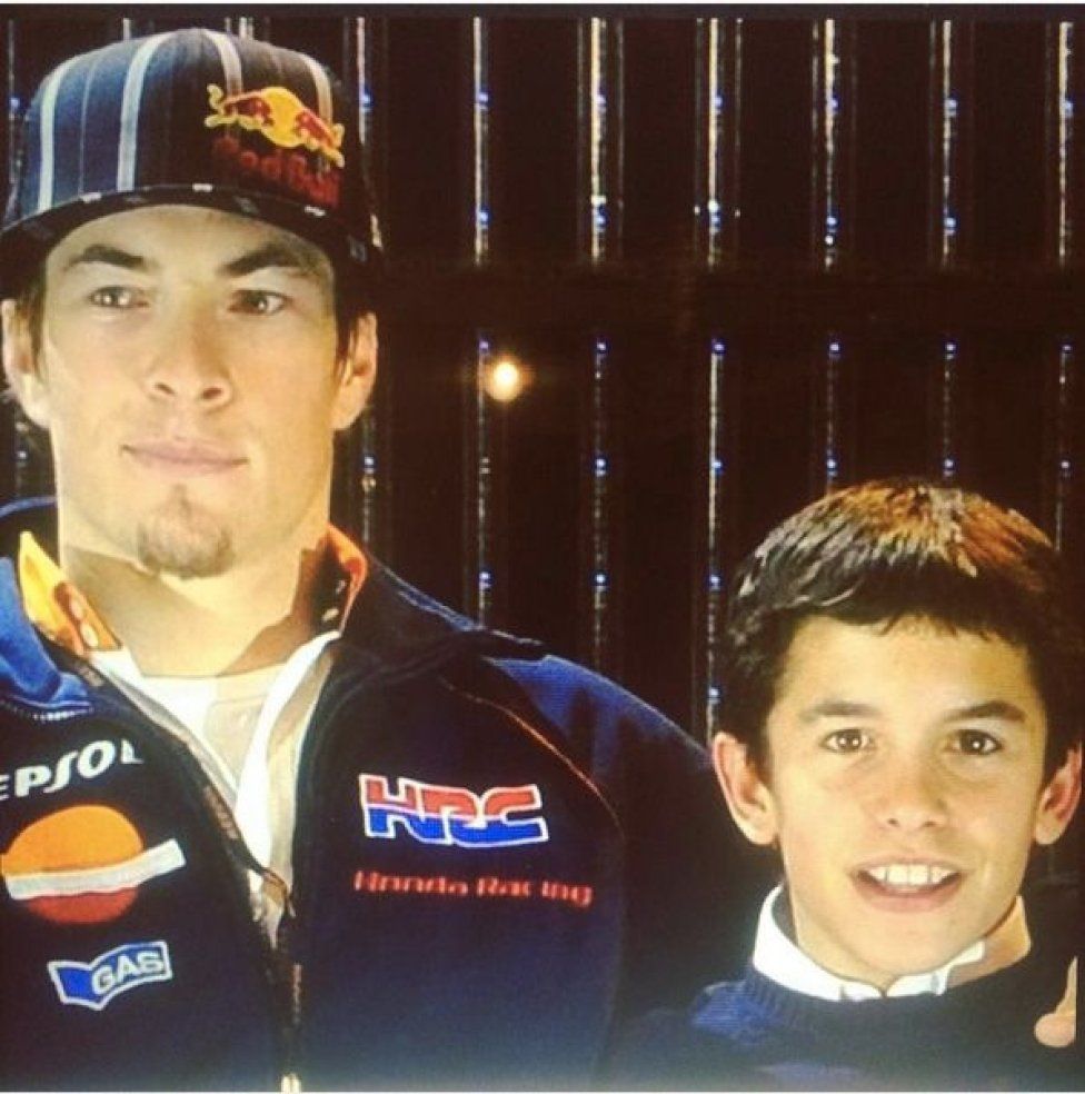 Nicky Hayden e Marc Marquez