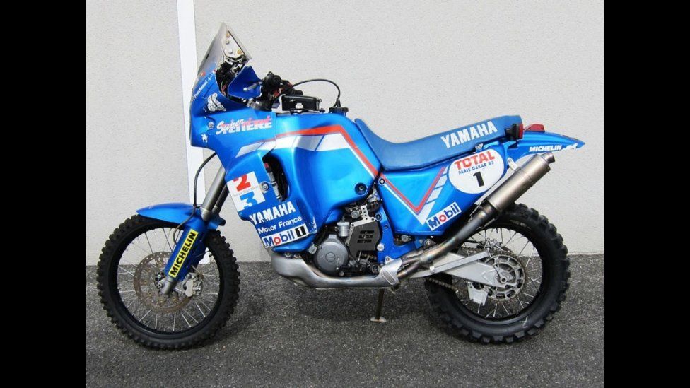 Moto - News: Yamaha YZE OWD8 del 1993 di Stephane Peterhansel in vendita