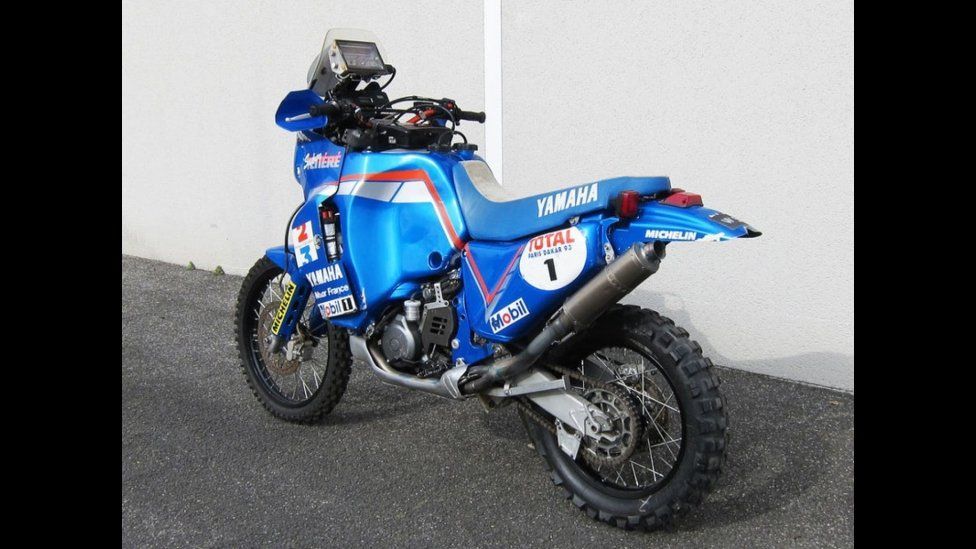 Moto - News: Yamaha YZE OWD8 del 1993 di Stephane Peterhansel in vendita