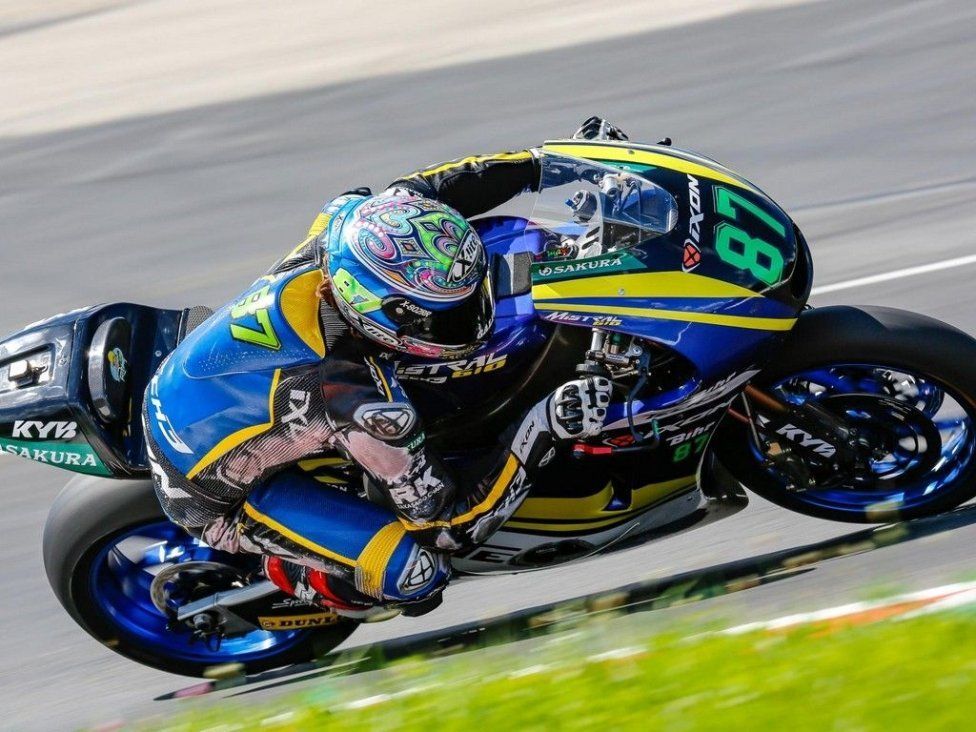 REMY GARDNER IN AZIONE AD ARAGON