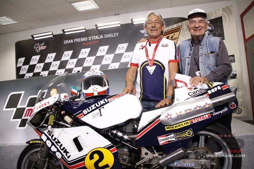 MotoGP: Marco Lucchinelli fra le leggende del motociclismo