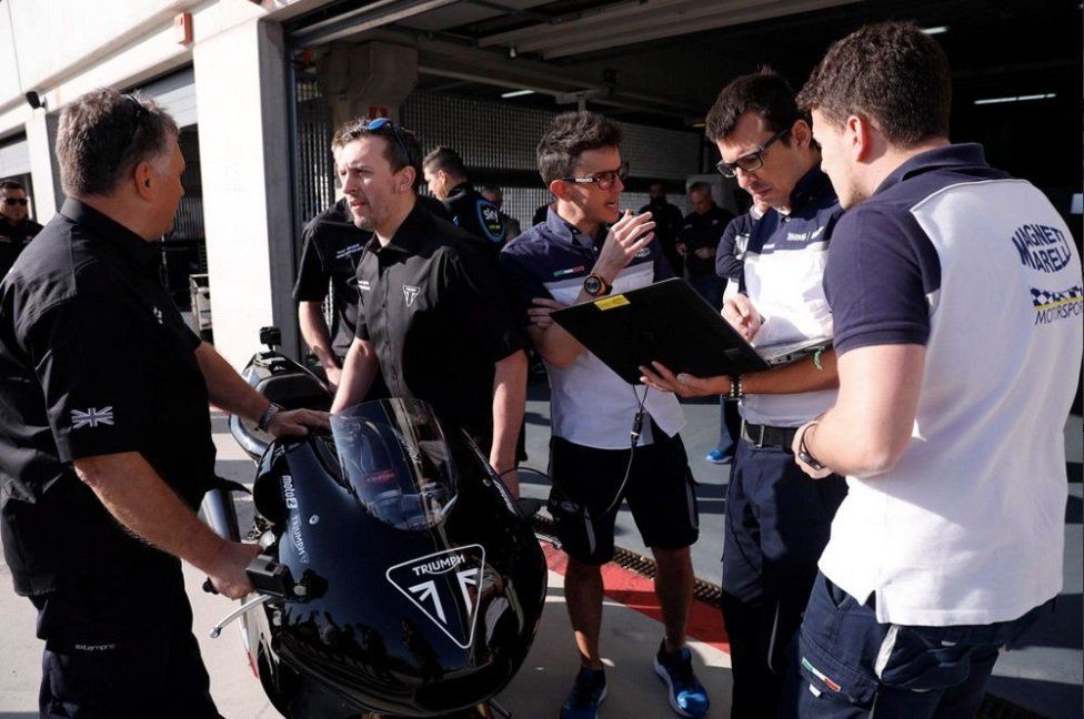 Moto2: Aragon: debutto del motore Triumph con ECU Magneti marelli