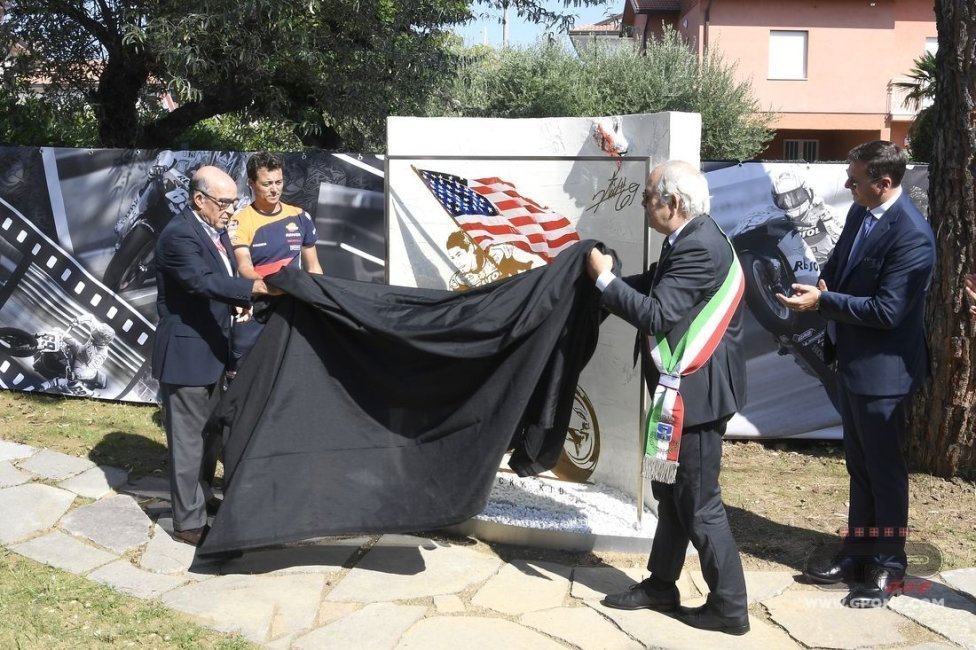 MotoGP: Inaugurato il giardino dedicato a Nicky Hayden