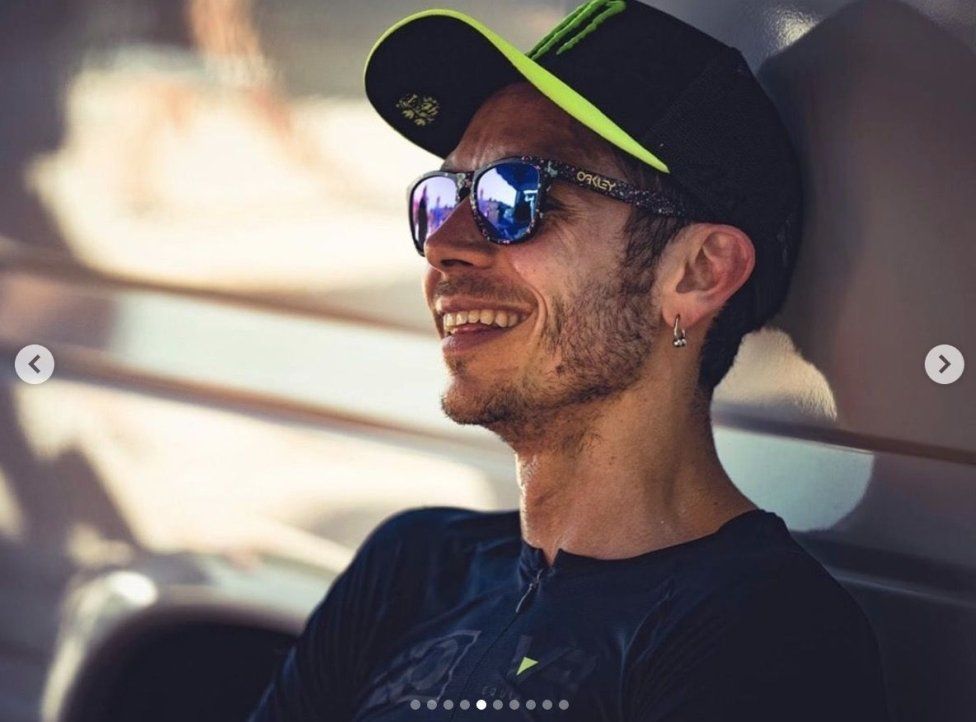 : Rossi e Dovizioso insieme sulla pista di cross di Cavallara 
