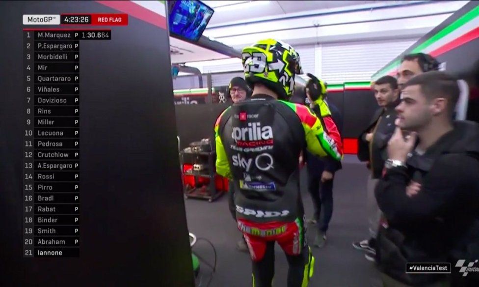 MotoGP: Iannone furioso: "Siete matti? Mi ammazzo nel muro a 300 all'ora"