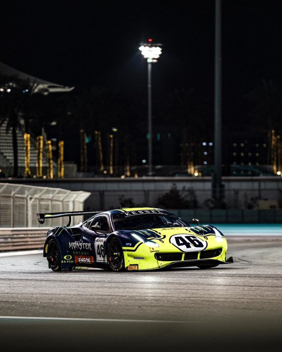 MotoGP: Valentino Rossi alla 12 Ore di Abu Dhabi: terzo nelle prime libere