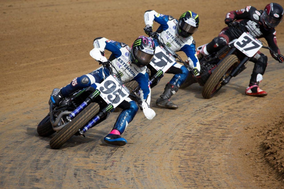 Moto - News: Tommy Hayden: a modern Flat Tracker built on a Yamaha MT-07 base