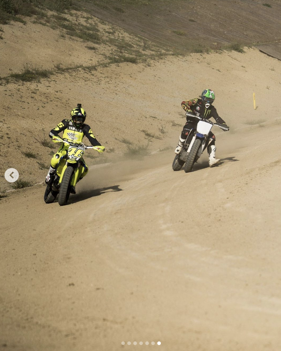 MotoGP: Di traverso al Ranch, Valentino Rossi: "finalmente siamo tornati in azione!"