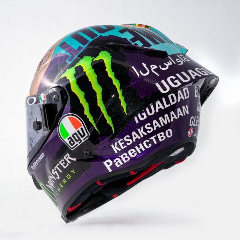 MotoGP: Franco Morbidelli produces an anti-racism helmet for Misano
