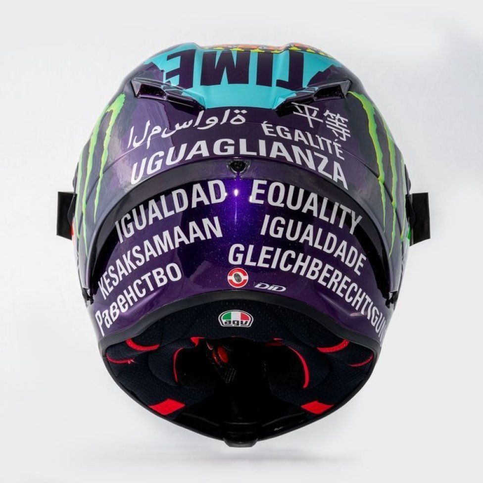MotoGP: Franco Morbidelli produces an anti-racism helmet for Misano