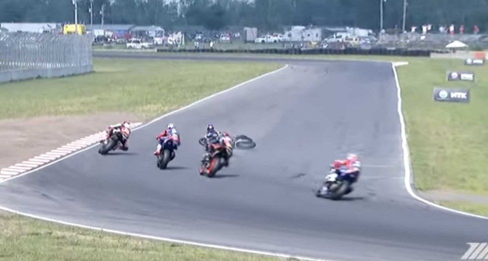 MotoAmerica: Gagne cade ma vince la decima gara consecutiva di MotoAmerica a Brainerd