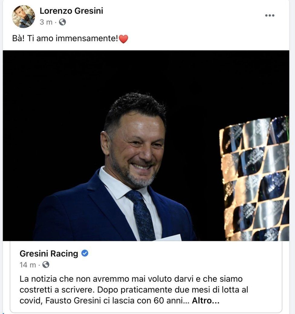 MotoGP: Il motociclismo dà l'addio a Fausto Gresini: il cordoglio sul web